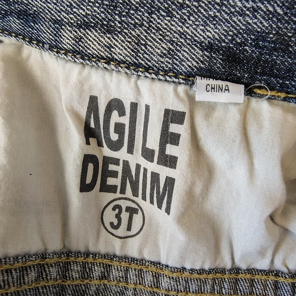 Agile Denim Kids Blue Vest Size 3